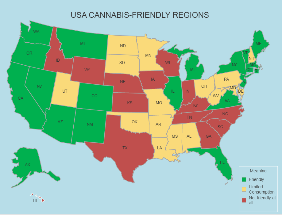 cannabis-friendly-usa-states