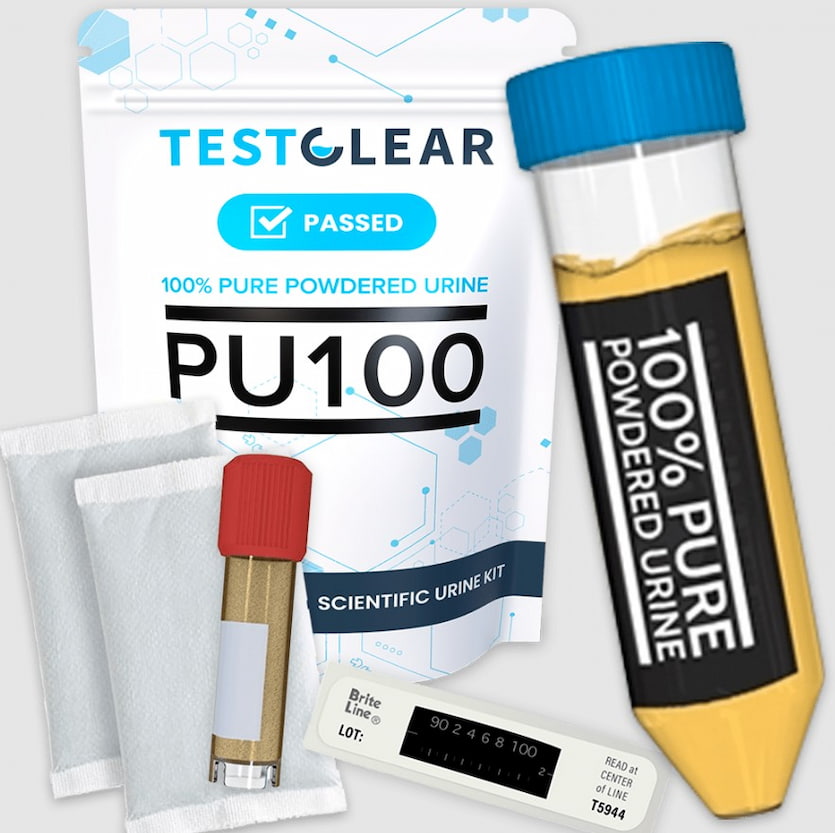 testclear powdered urine kit